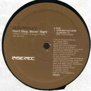 Electroluv - Don't Stop, Movin' Right album cover