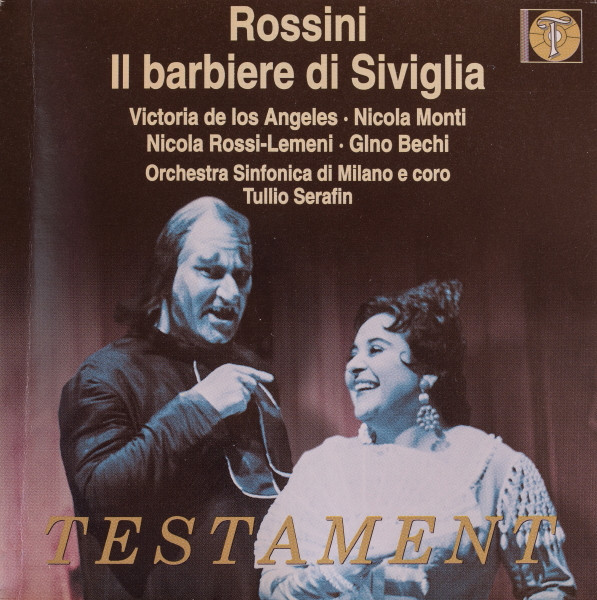 Gioacchino Rossini – Il Barbiere Di Siviglia (1961, Vinyl) - Discogs