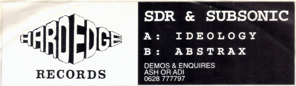 ladda ner album SDR & Subsonic - Ideology Abstrax