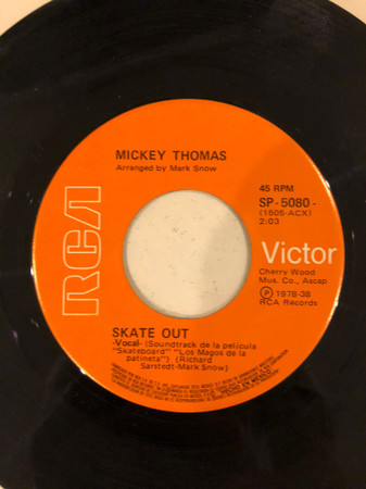 baixar álbum Mickey Thomas, Mark Snow - Skate Out