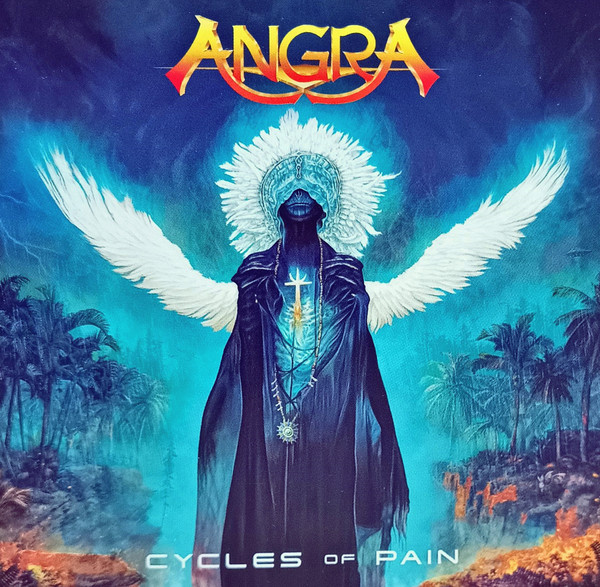 Angra – Cycles Of Pain (2023, Blue Clear Marbled, 180g, Vinyl 