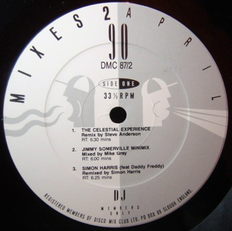 18/02/2023 - Various – April 90 - Mixes 2 (Vinyl, 12", 33 ⅓ RPM, Partially Mixed)(	DMC – DMC 87/2)   1990 LmpwZWc