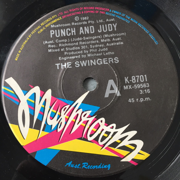 lataa albumi The Swingers - Punch And Judy