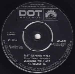 Lawrence Welk And His Orchestra - Baby Elephant Walk / Pretend album cover