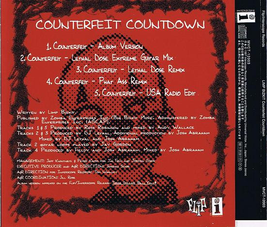 télécharger l'album Limp Bizkit - Counterfeit Countdown