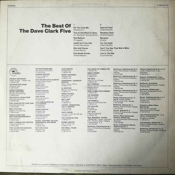 last ned album The Dave Clark Five - The Best Of The Dave Clark Five
