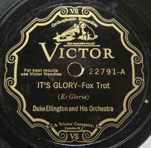 Duke Ellington And His Orchestra - It's Glory / Brown Berries album cover