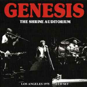 Genesis The Shrine Auditorium 2022 CD Discogs