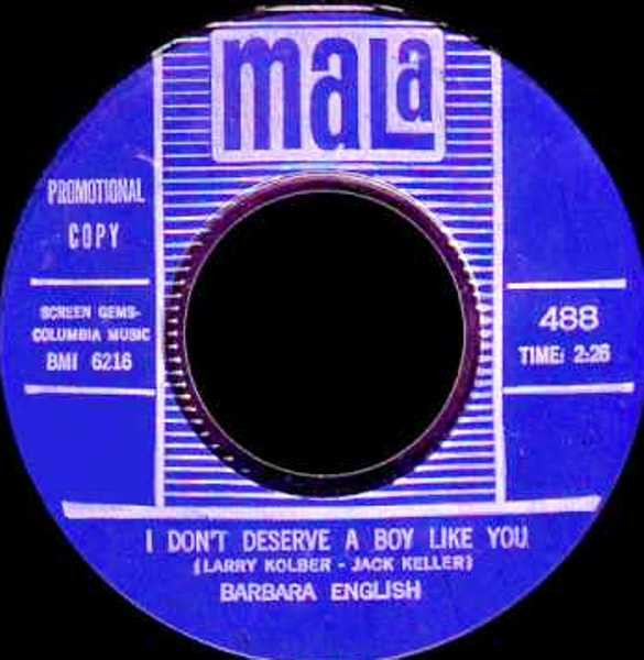 baixar álbum Barbara English - Easy Come Easy Go I Dont Deserve A Boy Like You