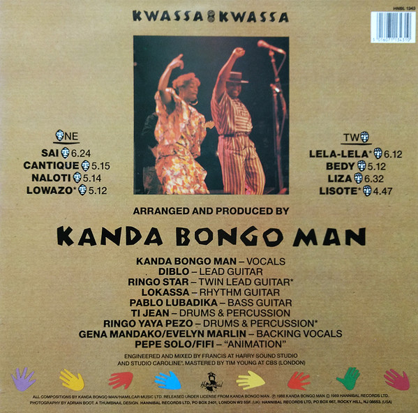 Kanda Bongo Man - Kwassa Kwassa | Hannibal Records (HNBL 1343) - 2