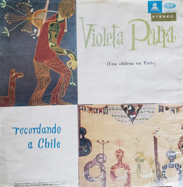 Violeta Parra – Recordando A Chile (Una Chilena En Paris) (1968, Vinyl) -  Discogs