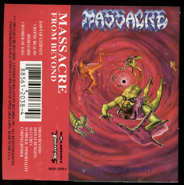 Massacre – From Beyond (1991, Cassette) - Discogs