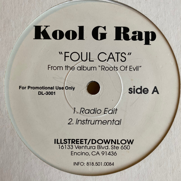 Kool G Rap – Foul Cats (1998, Vinyl) - Discogs