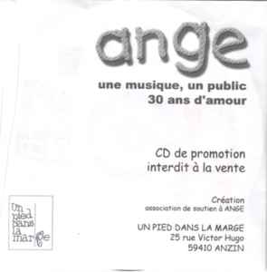 Ange Une Musique Un Public 30 Ans D Amour Cdr Discogs
