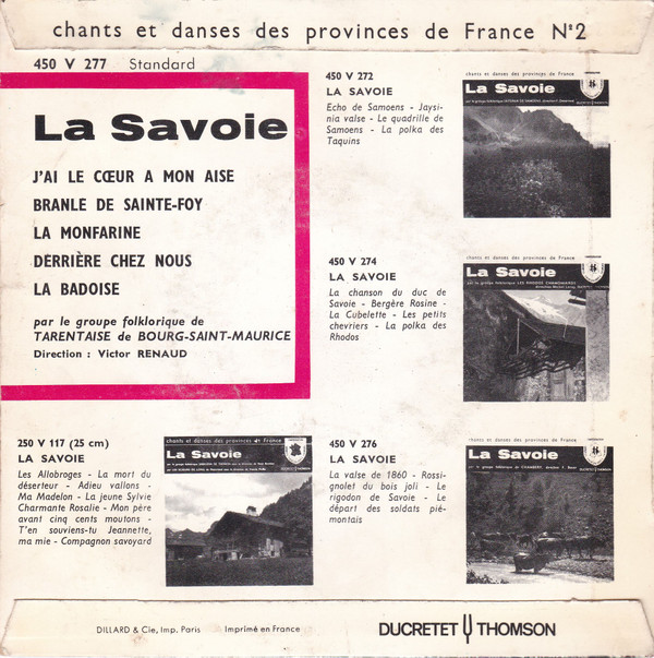 baixar álbum Tarentaise De BourgSaintMaurice - La Savoie