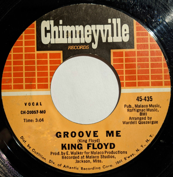 King Floyd – Groove Me (1970, SP - Specialty Pressing, Vinyl 