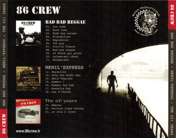 ladda ner album 86 Crew - Bad Bad Reggae Menil Express Oi Years