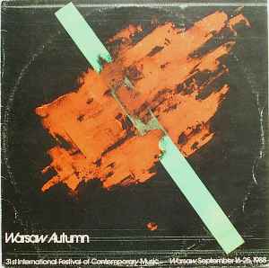 Various - Warszawska Jesień - 1988 - Warsaw Autumn Kronika Dźwiękowa - (9) - Sound Chronicle album cover
