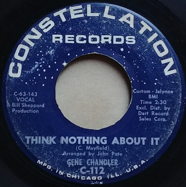 descargar álbum Gene Chandler - Think Nothing About It Wish You Were Here