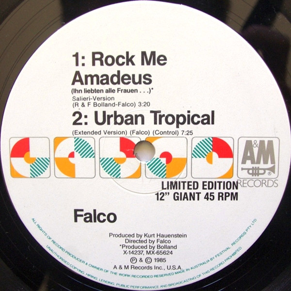 Rock Me Amadeus (Special Salieri Club Mix)