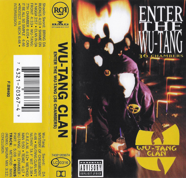 brugervejledning teenagere Sicilien Wu-Tang Clan – Enter The Wu-Tang (36 Chambers) (1993, Vinyl) - Discogs