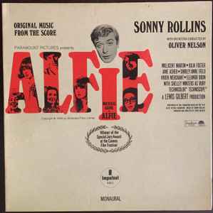 SONNY ROLLINS ALFIE US盤 橙 ABC-PAR AS-9111 ジャズ □□13054-