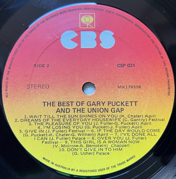 Album herunterladen Gary Puckett And The Union Gap - The Best Of Gary Puckett And The Union Gap