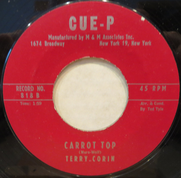 lataa albumi Terry Corin - Our First Love Carrot Top