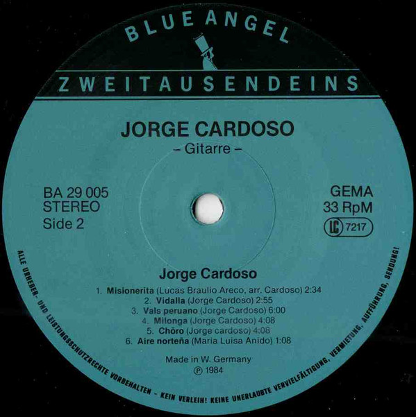 last ned album Jorge Cardoso - Jorge Cardoso