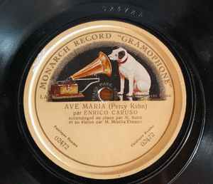 Enrico Caruso Ave Maria 1913 Shellac Discogs