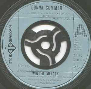 Donna Summer - Winter Melody album cover