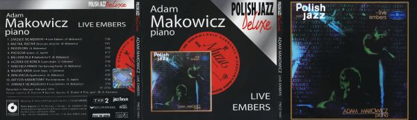 baixar álbum Adam Makowicz - Live Embers