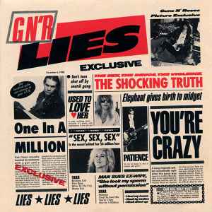 Pochette de l'album Guns N' Roses - G N' R Lies