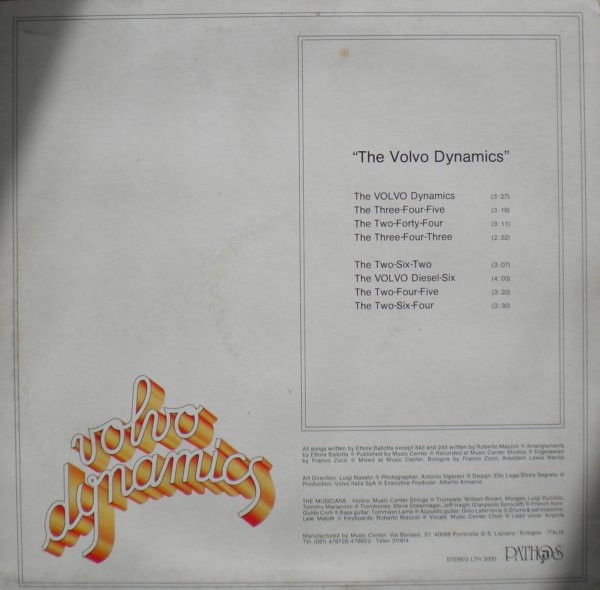 baixar álbum The Volvo Dynamics - Volvo Dynamics