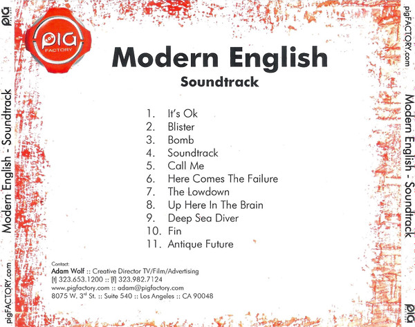 ladda ner album Modern English - Soundtrack