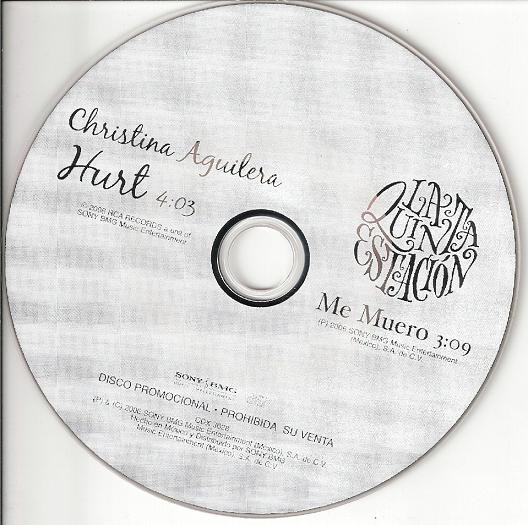 Album herunterladen Christina Aguilera La Quinta Estación - Hurt Me Muero