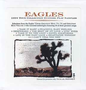 Eagles - 1994 Tour Collection In-Store Play Sampler | Releases | Discogs