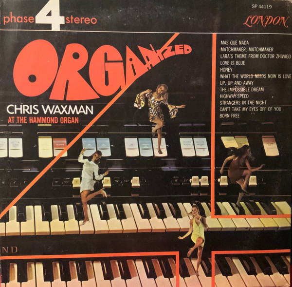 Chris Waxman At The Hammond Organ – Organized (1971