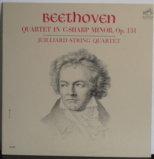 last ned album Beethoven, Juilliard String Quartet - Quartet In C Sharp Minor Op 131