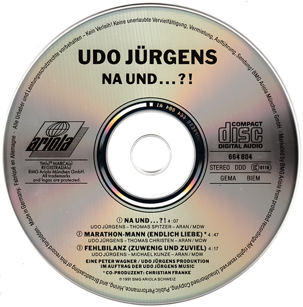 baixar álbum Udo Jürgens - Na Und