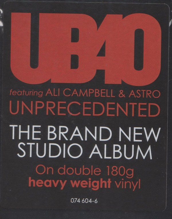 UB40 - Unprecedented | UMC (074 604-6) - 11