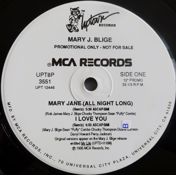Mary J. Blige – DJ Mixshow Remix Exclusive (1999, Vinyl) - Discogs