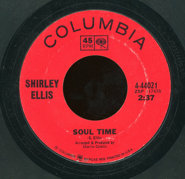 Shirley Ellis - Soul Time | Releases | Discogs