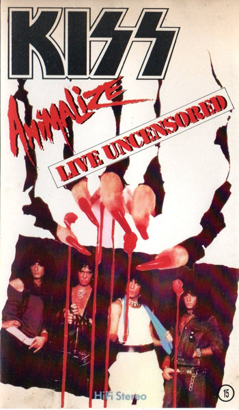 Kiss – Animalize Live Uncensored (VHS) - Discogs