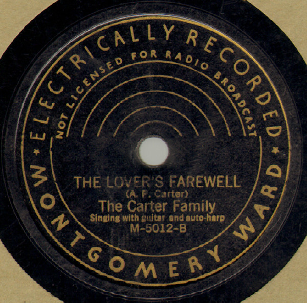 Album herunterladen The Carter Family - Carters Blues The Lovers Farewell