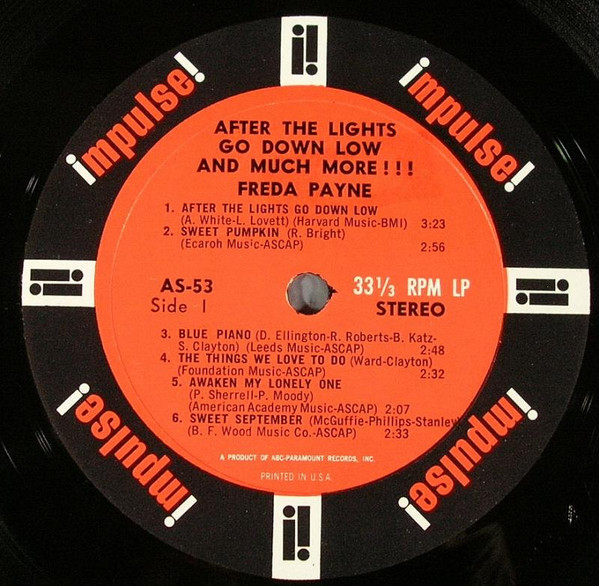 last ned album Freda Payne - After The Lights Go Down Low And Much More