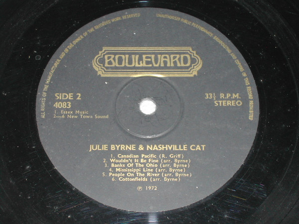 lataa albumi Julie Byrne & The Nashville Cats - The Nashville Sound