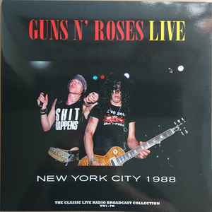 GUNS N' ROSES  THE BROADCAST COLLECTION 1988 - 1992  4 CD