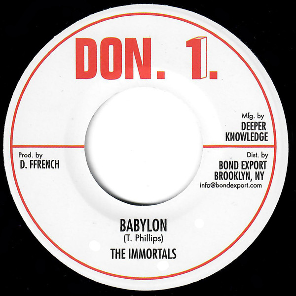The Immortals – Babylon (2013, Vinyl) - Discogs