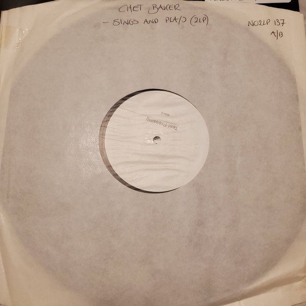 Chet Baker – Sings & Plays (2011, 180 gram, Vinyl) - Discogs